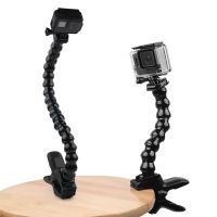 №✚ Gooseneck Arm Neck Tripod Mount Adjustable Flexible Clamp Clip for GoPro Hero 10 9 8 7 6 5Black Sjcam Xiaomi Yi Camera Accessory