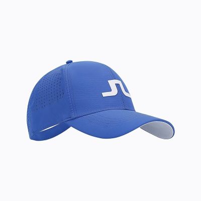 ✜ J.LINDEBERG หมวกกอล์ฟแบบมีรูอนุญาตสำหรับสตรีและสตรีหมวกบังแดด