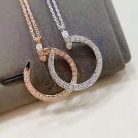 1:1 sterling silver 925, classic trend, best-selling, high-quality, luxury jewelry, fashionable ladies necklace, gift box