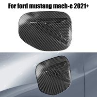 ABS Sticker Carbon Fiber Black Cover Decoration For Mach-E 2021+ Panel Trim