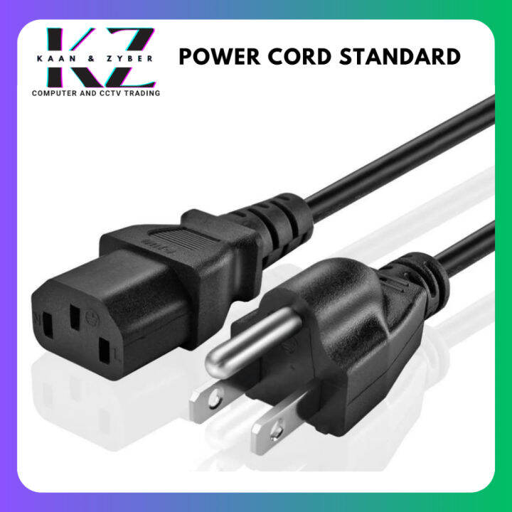 POWER CORD STANDARD 1.5m/3m | Lazada PH