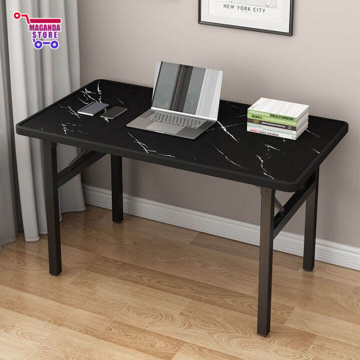 foldable table Computer desk folding office table study table Solid