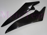 Real Carbon Fib For Yamaha YZF1000 YZF 1000 R1 2009 2010 2011 2012 2013 2014 09 10 11 12 Gas Tank Side Trim Insert Cover Panel