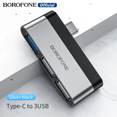 BOROFONE DH1ประเภท C ถึง USB3.0 2.0พอร์ตอะแดปเตอร์สำหรับ MacBook Air/Pro Samsung Galaxy Huawei สายเคเบิล OTG Converter