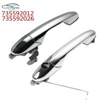 New 735592012 735592026 RHD Left Right Door Handle Chrome For Fiat 500 2007-2020