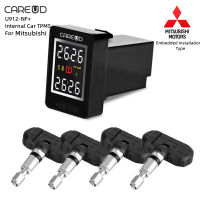 CAREUD U912-NF ภายในรถยนต์ TPMS ติดตั้งแบบฝัง TPMS ยานพาหนะ TPMS ระบบตรวจสอบความดันลมยางสำหรับมิตซูบิชิ Blindhole Groove ความต้องการ 34 * 23.5 มม. (H * W)