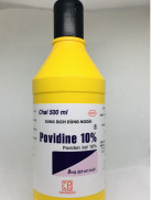 Dung Dịch Sát Khuẩn Povidine 10% 500ml