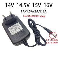 2.5A อะแดปเตอร์จ่ายไฟจ่ายไฟ14V 14.5V 15V 16 V 2A 1.5A 2500Ma ตัวแปลง Ac/dc แบบสากล14 14.5 15 16 Volt