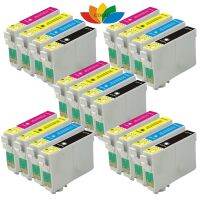 เครื่องพิมพ์20X เข้ากันได้ตลับหมึกสำหรับ EPSON สไตลัส SX235W S22 SX125 SX130 SX230 SX445 SX430