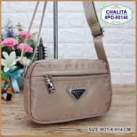 Love shopping ถูกสุดๆ กระเป๋าสะพาย CHALITAกระเป๋าลิงคับ ของแท้ 100% CHALITA ขนาด 6นิ้ว รุ่น PD-88146