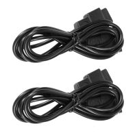 (2Pcs)1.8M / 6FT Gamepad Extension Cable for Sega Saturn Gamepad Joystick Extension Cable