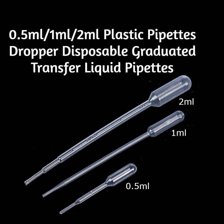 0.5ml 1ml 2ml Disposable Plastic Pasteur Pipette for Liquid Transfer / Disposable Liquid