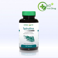 อ้วยอันโอสถ Herbal One สาหร่ายสไปรูไลน่า Spirulina 100 แคปซูล