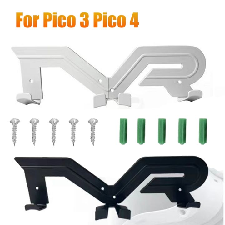 1-pcs-wall-mount-vr-stand-for-pico-4-vr-stand-vr-holder-vr-display-bracket-for-pico3-pico4-pro-vr-headset-black