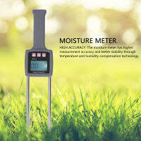 เครื่องวัดความชื้นไฟเบอร์ Hay Moisture Meter มือถือ ABS แบบพกพาสำหรับจีน Wildrye