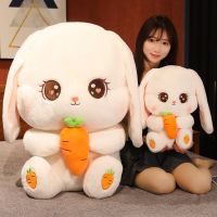 HOT!!!✓❈ pdh711 Cute big white rabbit stuffed toy large kawaii radish rabbit plush toy mollusk doll childrens bed pillow doll boys and girls Christmas Valentines Day birthday gift