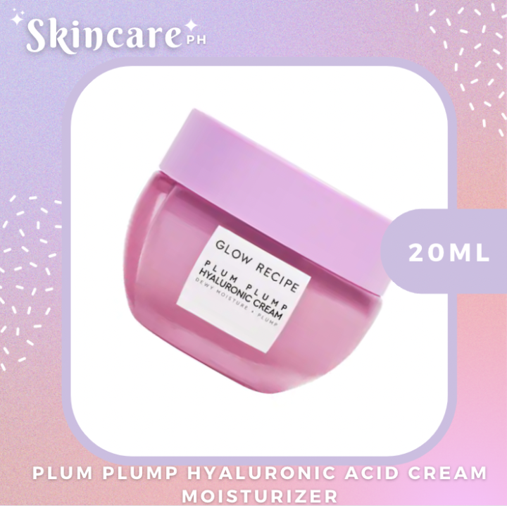 Glow Recipe Plum Plump Hyaluronic Acid Cream Moisturizer Lazada Ph