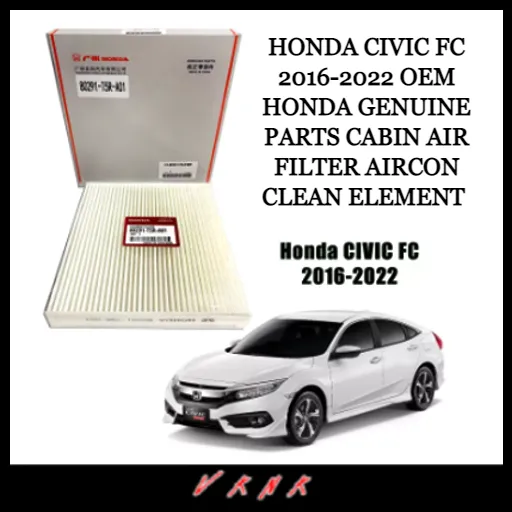 HONDA CIVIC FC 20162022 OEM Honda Genuine Parts Cabin Air Filter
