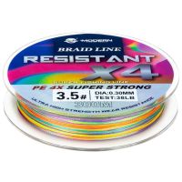 [HUYE Outdoor Store] ZUKIBO 300M PE สายตกปลาถัก4 Strands 8-80LB ญี่ปุ่น Multifilament สายตกปลาสำหรับอุปกรณ์ตกปลา Mar Pesca