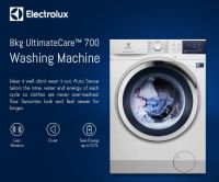ส่งฟรี ELECTROLUX เครื่องซักผ้าฝาหน้า  EWF9024BDWA ขนาด 9.0 กก. อินเวอร์เตอร์ แถมขาตั้งเครื่องอย่างดี 1ชุด รับประกันสินค้า 2ปี CShome