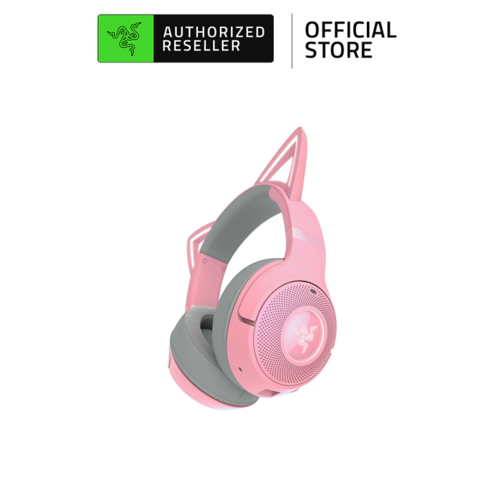Razer Kraken Kitty V2 RGB Headset with Kitty Ears Lazada