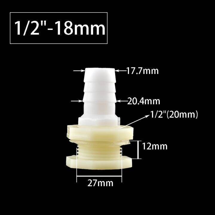 1pcs-g1-2-quot-aquarium-inlet-water-drain-joint-fish-hose-connector-stainless-steel-filter-to-pagoda-barb-tail-4-20mm-accessories