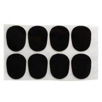 8 Patches Pads Cushions Nozzle for Alto Saxophone 0.8mm Black