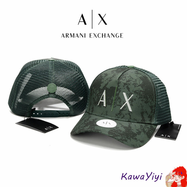 armani-ชุดหมวกเบสบอลผู้หญิงและผู้ชายระบายอากาศสบายการออกแบบเทนนิสกอล์ฟหมวกกีฬากลางแจ้งหมวกบังแดด