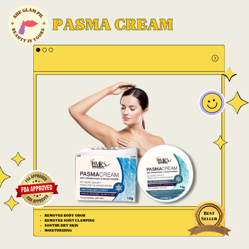 ORIGINAL BMRS PASMA CREAM WITH COOLING EFFECT 10G/ FOR SWEATY HANDS ...