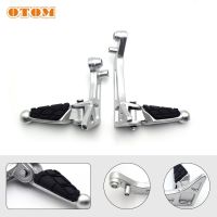 OTOM Passenger Footrests Support Kit Motorcycle Rider Rear Foot Pegs Pedal For KEWS K16 HENGJIAN Pit Bike Modified Accessories Pedals