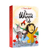 English original genuine Wizard of Oz the wonderful Wizard of Oz world childrens literature classic novel fairy tale student summer book list English extracurricular reading paperback