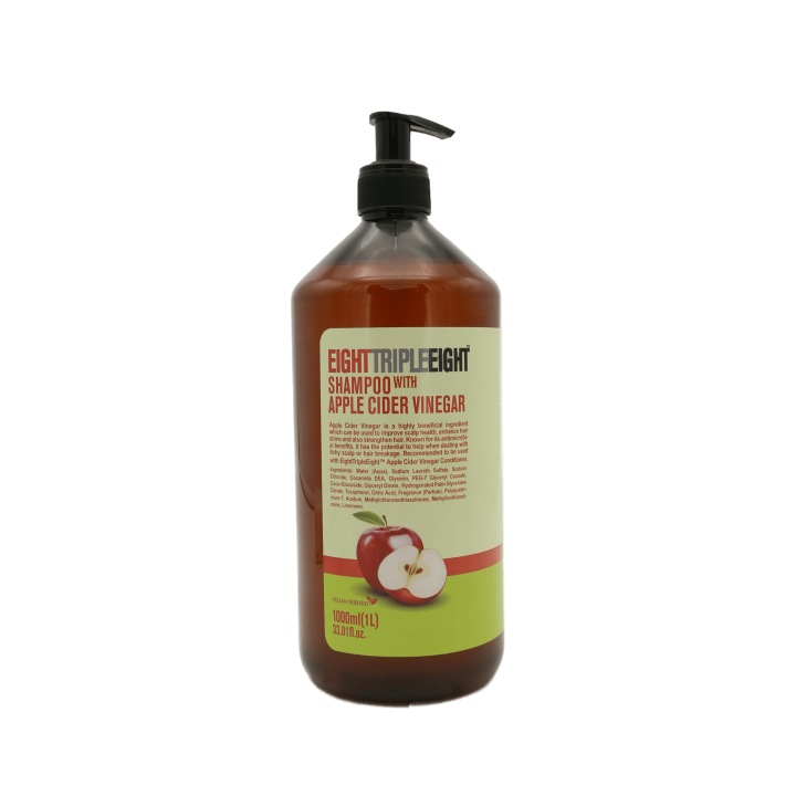 TRIPLE EIGHT Apple Cider Vinegar Shampoo 1L Lazada