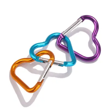 Shop for and Buy Heart Shape Carabiner Clip Keychain at . Large  selection and bulk discounts available.