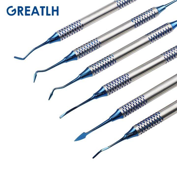 dental-composite-resin-filling-tool-double-head-thick-handle-restoration-set-dental-instrument-6pcs