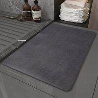 QSR STORE Super Absorbent Bathroom Rugs Non-slip Bathtub Carpet Washable Bath Rug Quick Dry Shower Doormat Accessories