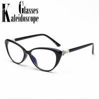 Cat Eye Reading Glasses Women Elegant Pearl Legs Prescription Glasses Anti Blue Light Hyperopia Eyewear 1.0 1.5 2.0 2.5 3.0 3.5