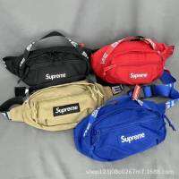 Gp1 Supreme กระเป๋าคาดอก กระเป๋าสะพายไหล่ ความจุสูง ลายตัวอักษร สําหรับผู้ชาย และผู้หญิง PG1