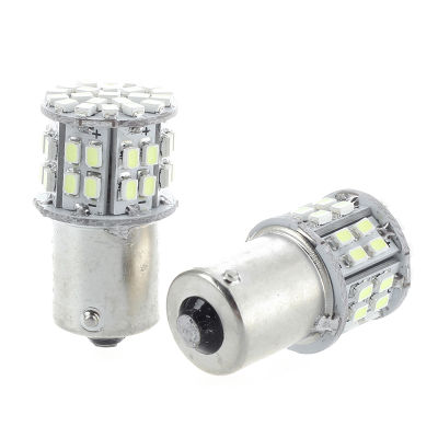 2X 1156 SMD 50 LED Light Bulb Lamp 12V Auto White Flashing Light