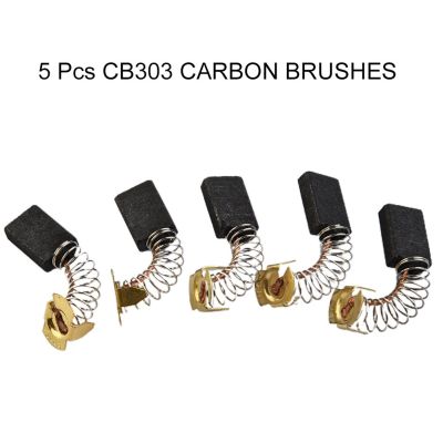 5 Pcs Carbon Brushes For Angle Grinder General Purpose Motors GA 5030 6x9x14mm CB-459 Power Tool Accessories Rotary Tool Parts Accessories