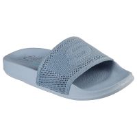 COD Skechers สเก็ตเชอร์ส รองเท้าแตะผู้หญิง Women Cali Pop Ups Undisturbed Sandals - 119250-SLT Hanger Optional, Machine Washable, Luxe Foam, Vegan