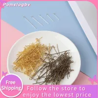 POMELOGBV 200ชิ้น/เซ็ตแฟชั่น DIY เครื่องมือค้นหาต่างหูลูกปัดพินตัวเชื่อมต่อต่างหูแบบ9ประเภทหัวตา