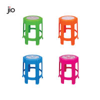 [มาใหม่]?จัดส่งเร็วใน 2 วัน?  Jio เก้าอี้พลาสติก หน้ากลม 6 ขา รุ่น บิ๊ก มี 4 สี พลาสติกเกรด A  แข็งแรงทนทาน