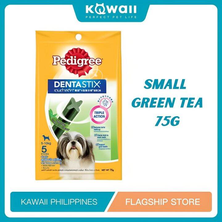 PEDIGREE Dog Dental Treats Green Tea Small 75grams Lazada PH