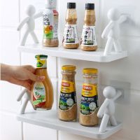 【HOT】﹊◐۞  Villain Shelves Shelf Self-adhesive Shampoo Rack Toilet Organizer Racks