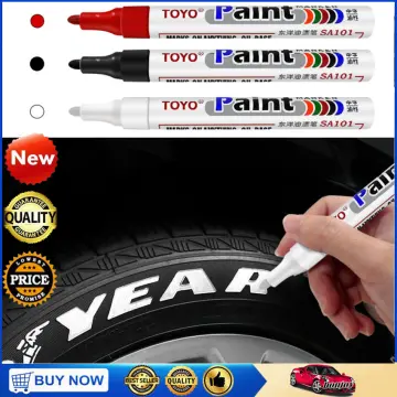 SEAMETAL Waterproof Car Tyre Tire Paint Pen Auto Tread Tire Marker