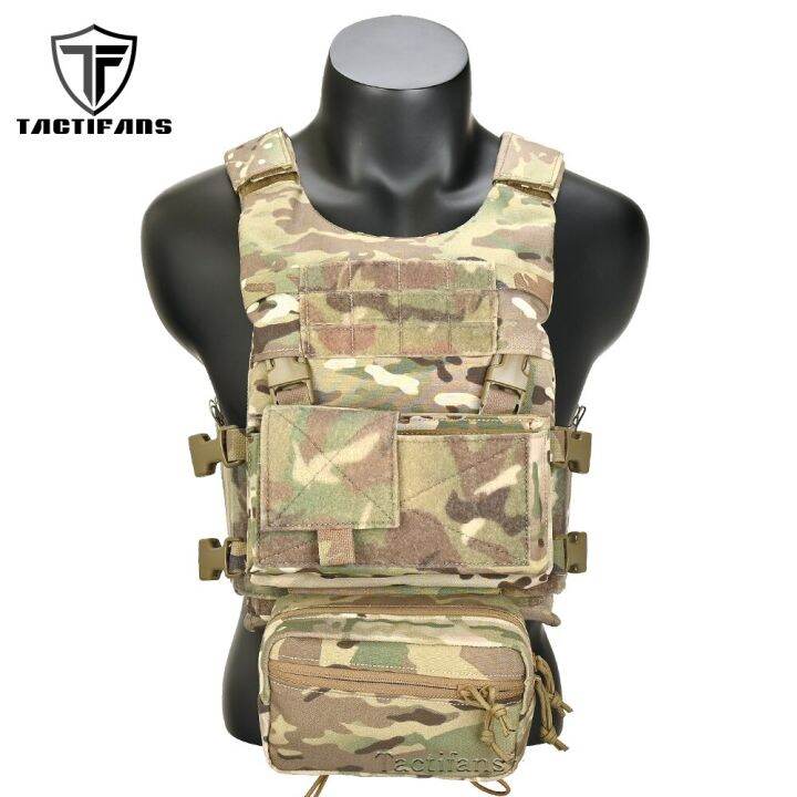 Low Vis Tactical Plate Carrier LV119 Vest Elastic Cummerbund MK4 Micro ...