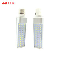 10ชิ้น G24หลอดไฟ LED 7วัตต์9วัตต์11วัตต์13วัตต์15วัตต์18วัตต์ E27หลอดไฟ LED แสง SMD 2835สปอตไล180องศา AC85-265V แนวนอนเสียบแสง