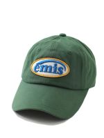 ◑ / official authentic Korean EMIS hat cap big head circumference female baseball cap summer bask in green letters