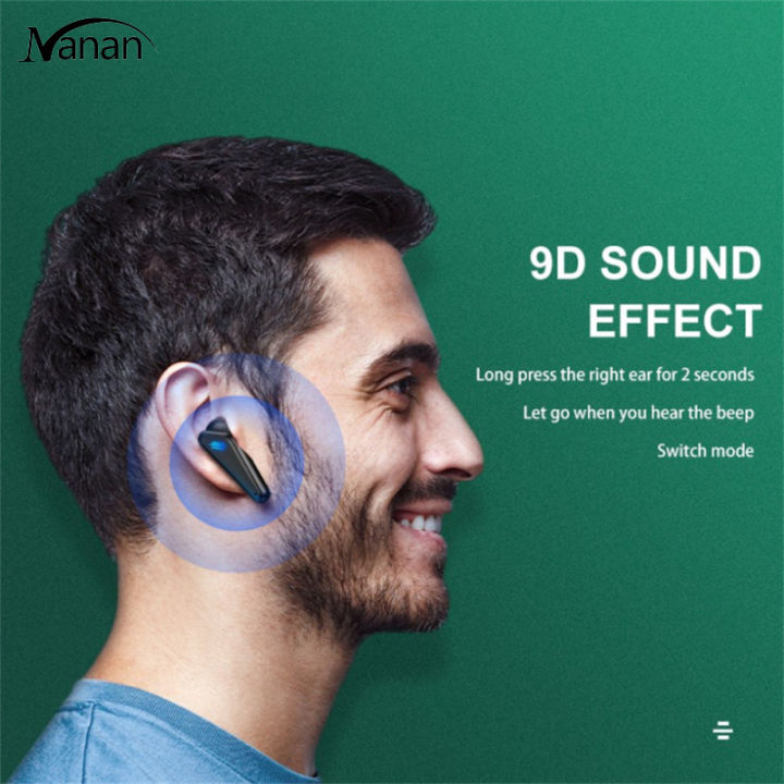 k33ซับวูฟเฟอร์ชุดหูฟังสำหรับเล่นเกมบลูทูธ5-0-touch-control-หูฟังเพลงในหูพร้อมไมโครโฟน-hd
