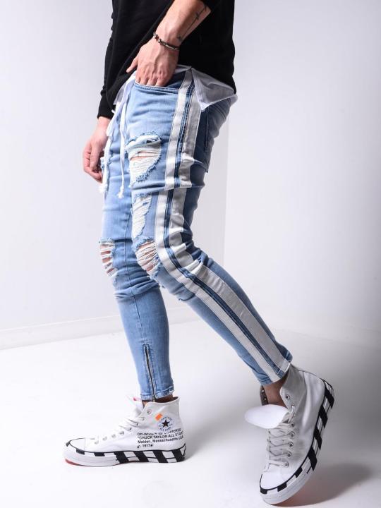 2021skinny-ripped-jeans-men-pants-pencil-biker-side-striped-jeans-destroyed-hole-hip-hop-slim-fit-man-stretchy-jean-print